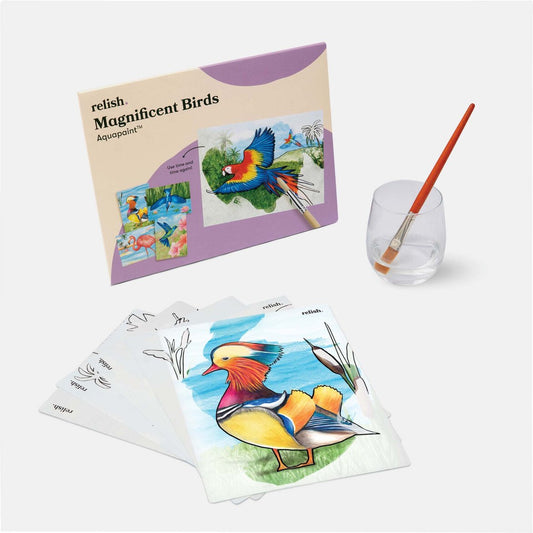 Mal med vann: "Magnificent Birds"